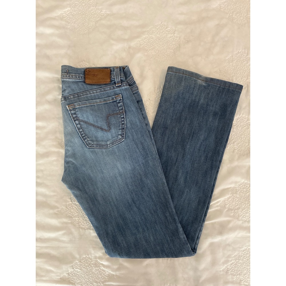 Vitamina Jeans Concept Product Womens IT 44 Medium Wash Straight Leg Denim Italy